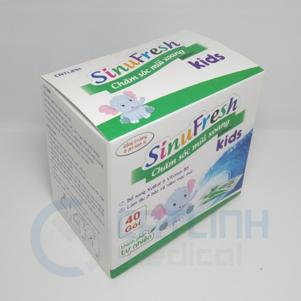 Muối rửa mũi xoang SinuFresh Kids Cát Linh