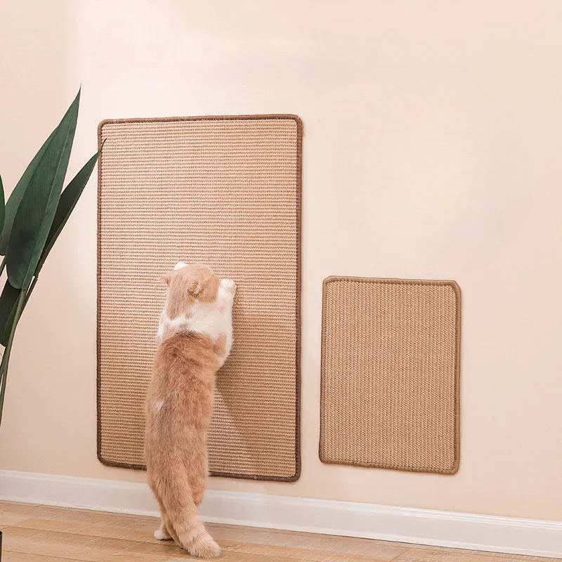 Couch Cat Scratch Protect Mat Cat Scraper for Cats Tree Scratching Post Cat Scratcher Sisal Sofa Mats Furniture Protector