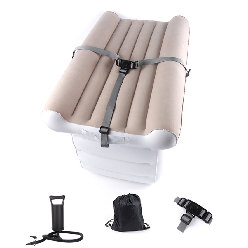 New 2023 Car Children's Inflatable Air Mattress Teavel Air Bed Car Plane High Speed Rail Self Driving Camping Bed Mat
