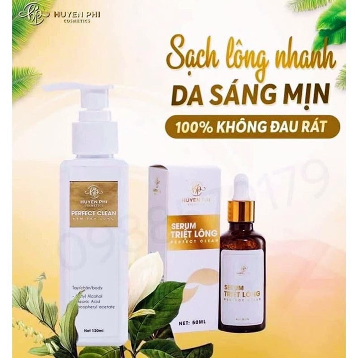 Combo 2 món kem tẩy lông , serum triệt lông – lq702