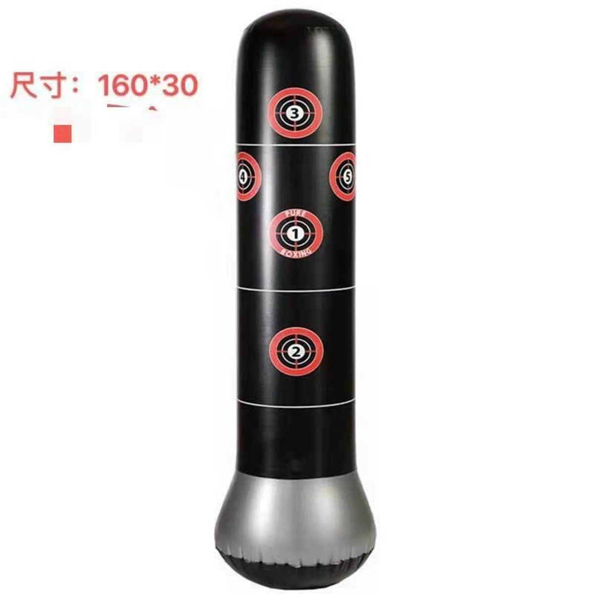 bao trụ đấm bốc bơm hơi tự cân bằng