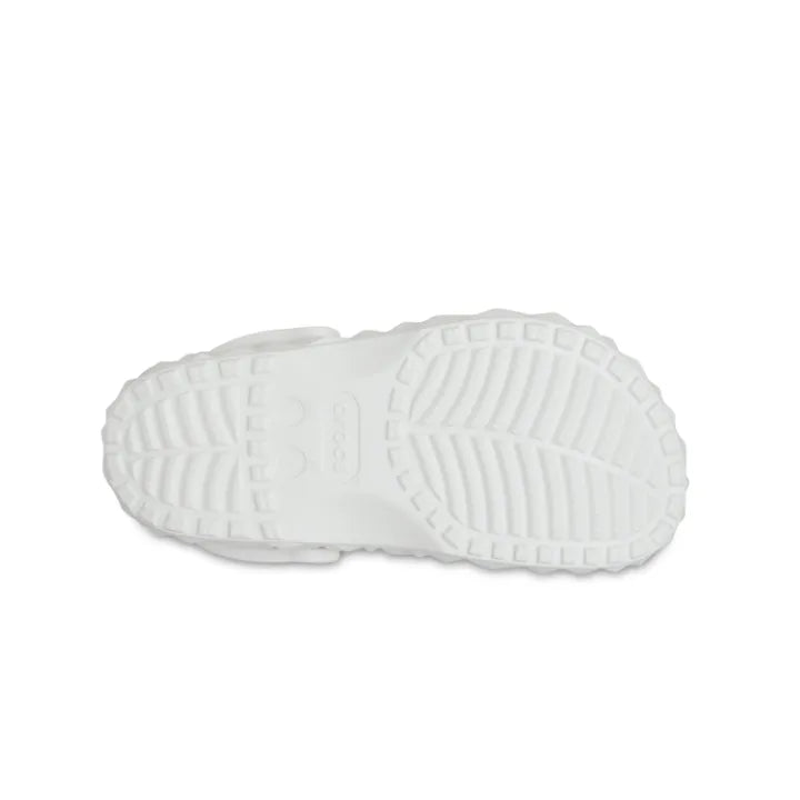 Giày Clog Unisex Crocs Classic Geometric - White - 209563-100