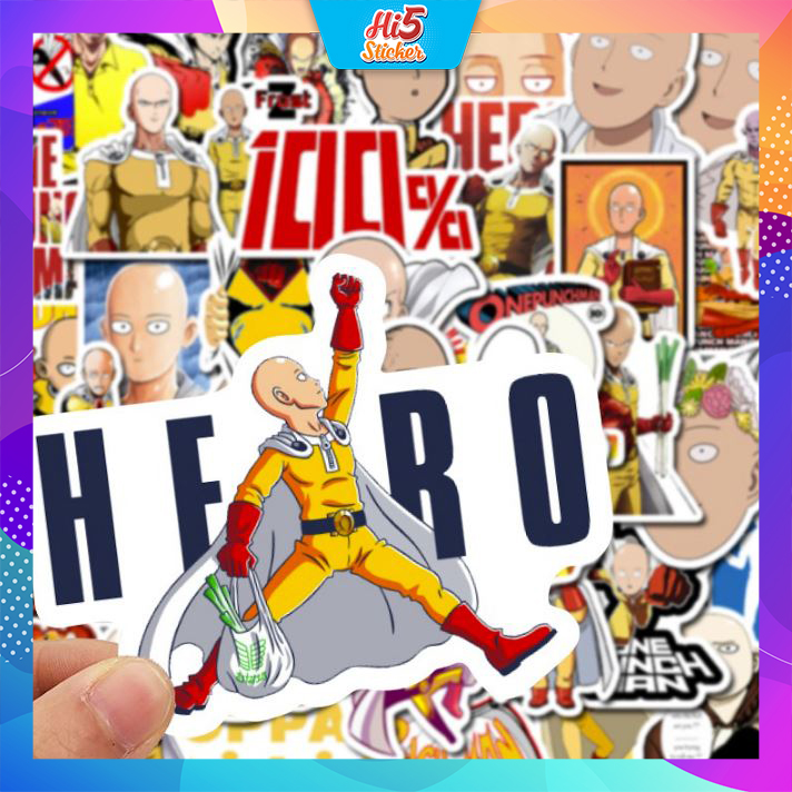 Sticker Hình Dán Trang Trí One-Punch Man ms#250