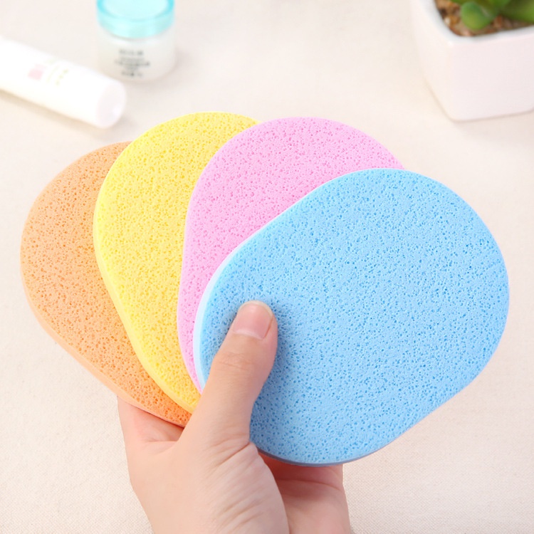 Miếng Bông Mút Bọt Biển Rửa Mặt Trang Điểm Siêu Mềm [ HCM ]