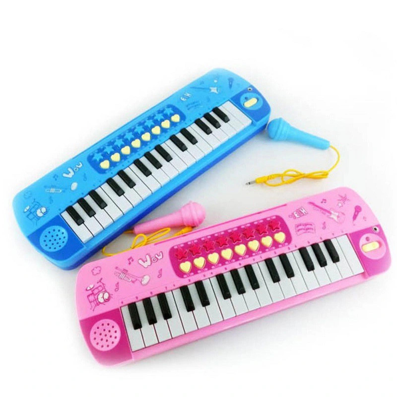 Đàn piano cho bé kèm mic đồ chơi có nhạc