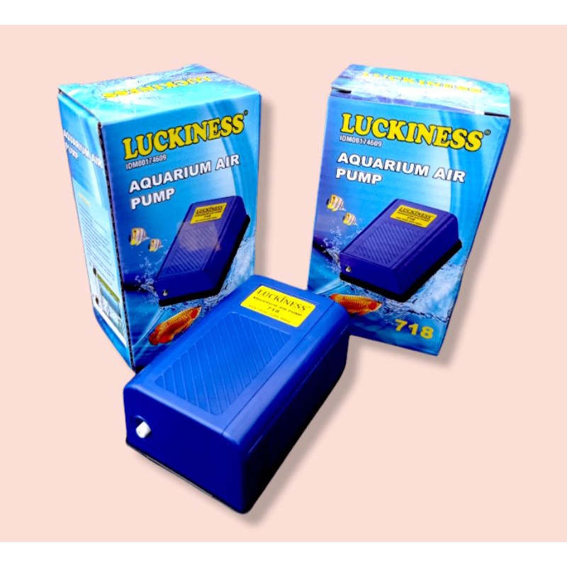 Pompa Udara Airpump Aerator satu Lubang LUCKINESS 718