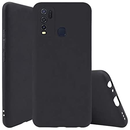 For Vivo Y30 / Vivo Y50 Liquid Silicone Cover Soft Phone Protective Bumper For Vivo Y50 / Vivo Y30 Back Cover.