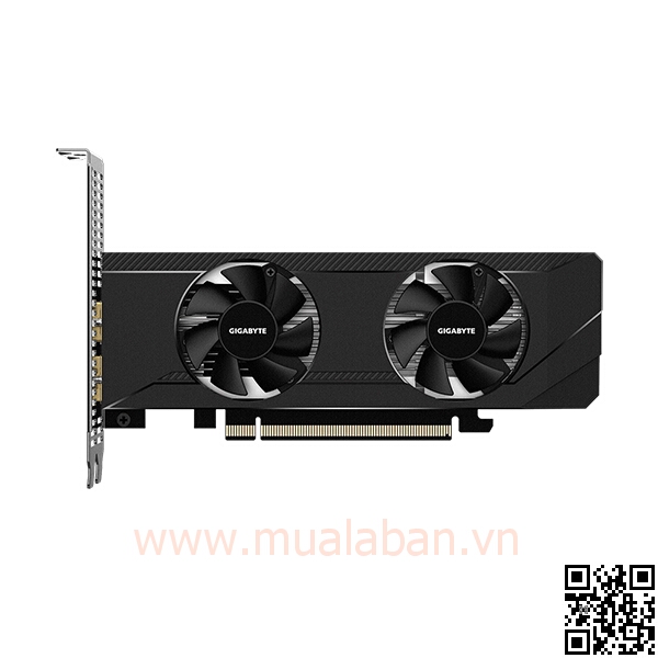 Card màn hình Gigabyte Radeon RX 6400 D6 LOW PROFILE 4G (GV-R64D6-4GL)