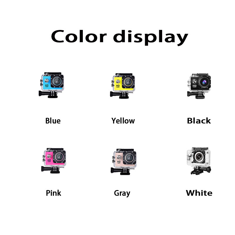 Lizard Outdoor sports camera waterproof diving camera multifunctional waterproof shell underwater motion DV camera