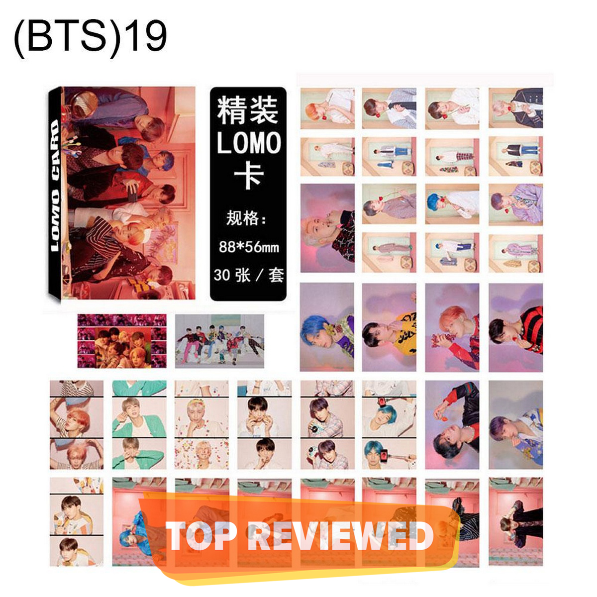【High-quality】BTS of Persona Lomo Photo Card Album Photocard Poster for Polaroid
