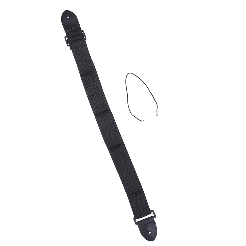 【GG Music】💖【HOT SALE】🎈🎈 68cm-124cm Universal Guitar Strap Adjustable Nylon Guitar Belt with PU Leather