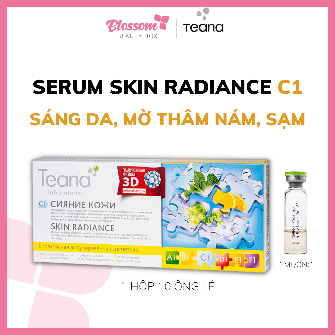 Serum TEANA C1 Collagen tươi sáng da mờ thâm nám