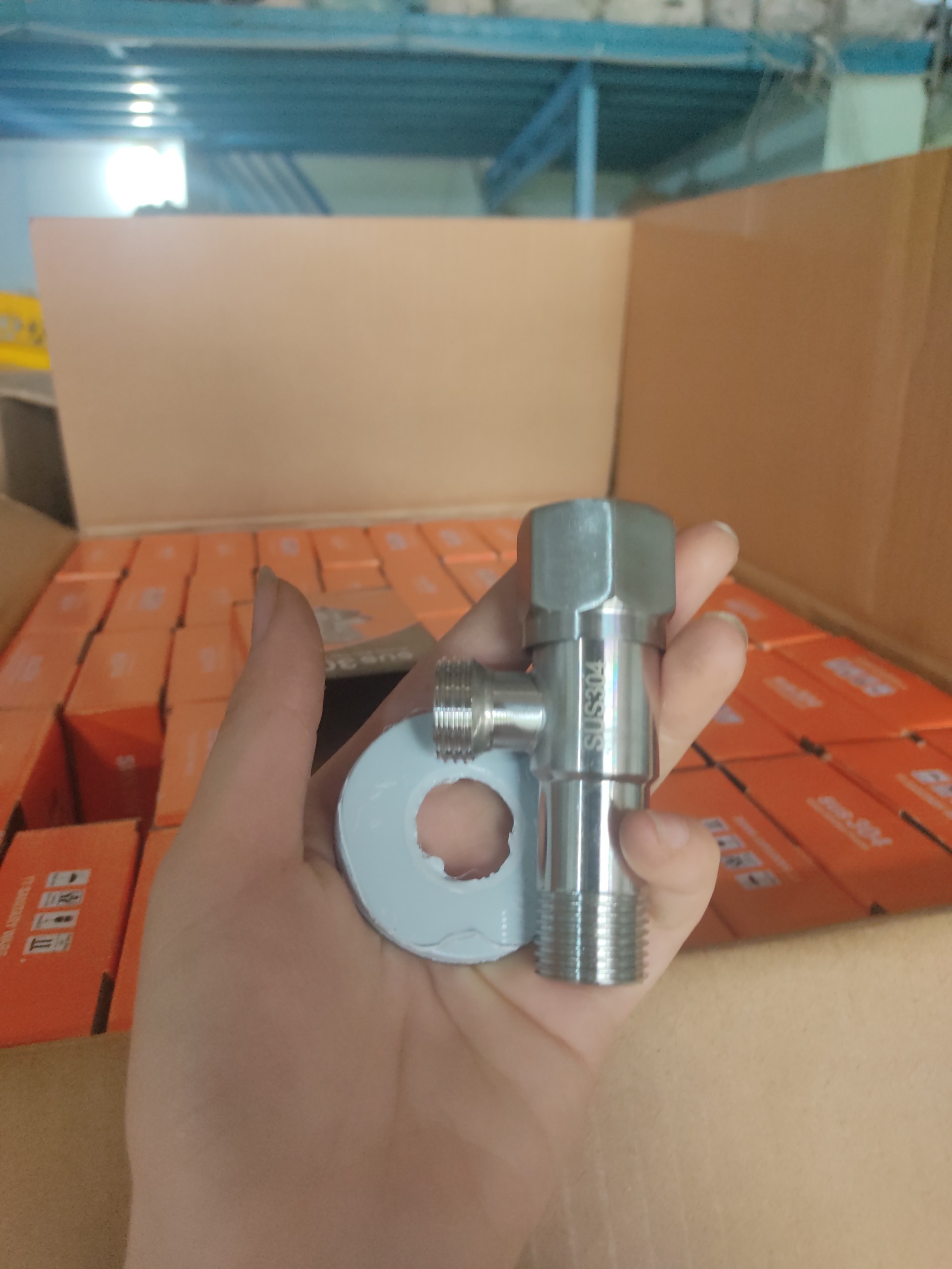 Van Khóa Chữ F Chia Nước Inox 201 Và 304 Van Giảm Áp Van 1 Ngả