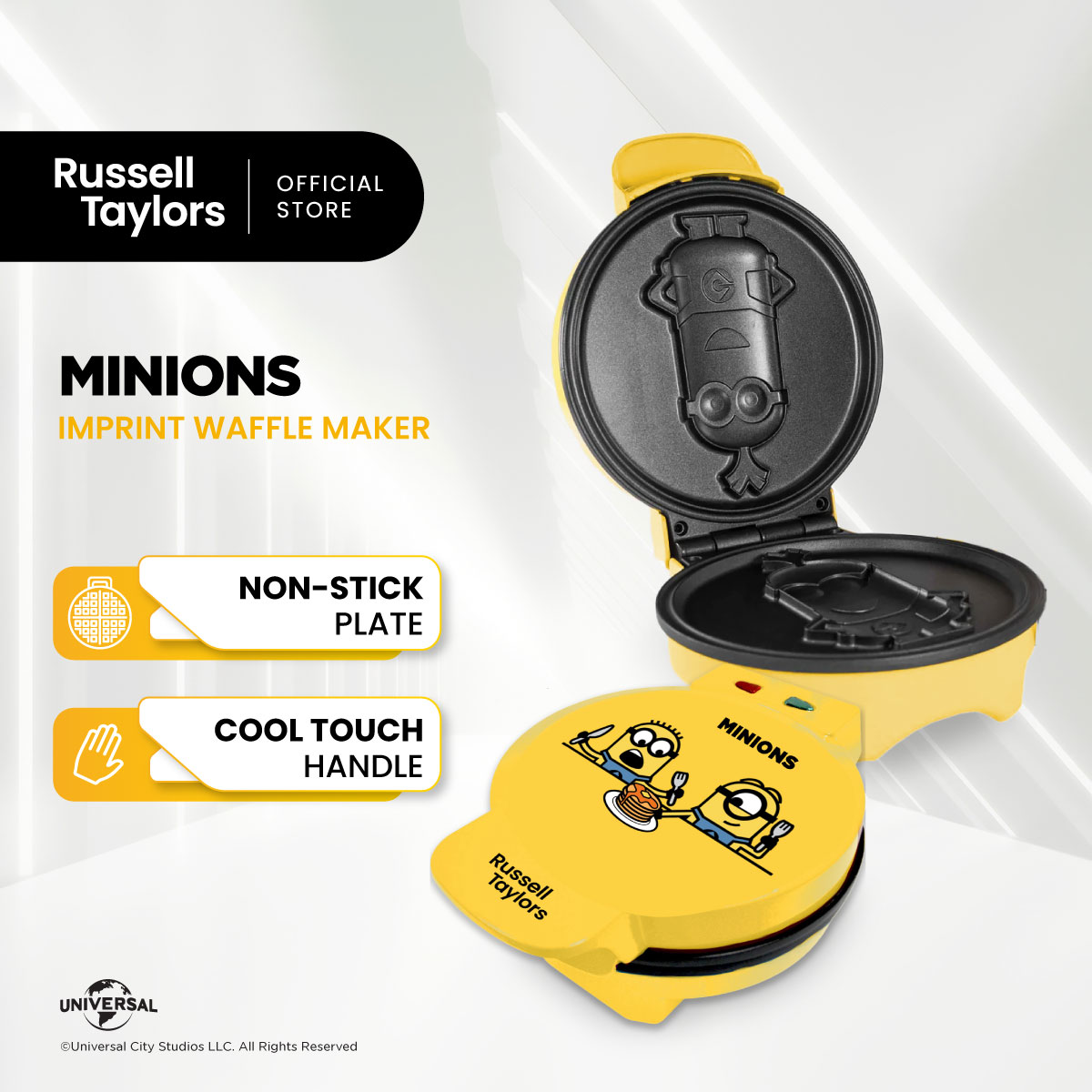 Russell Taylors x Minions Waffle Maker MW25 Lazada Singapore