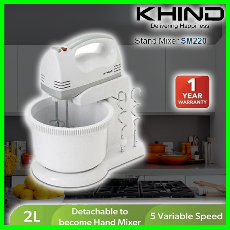 [READY STOK] mixer kek cake heavy duty stand hand khind ssodd innofood