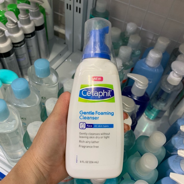 Sữa rửa mặt cetaphil Gentle Foaming 236ml