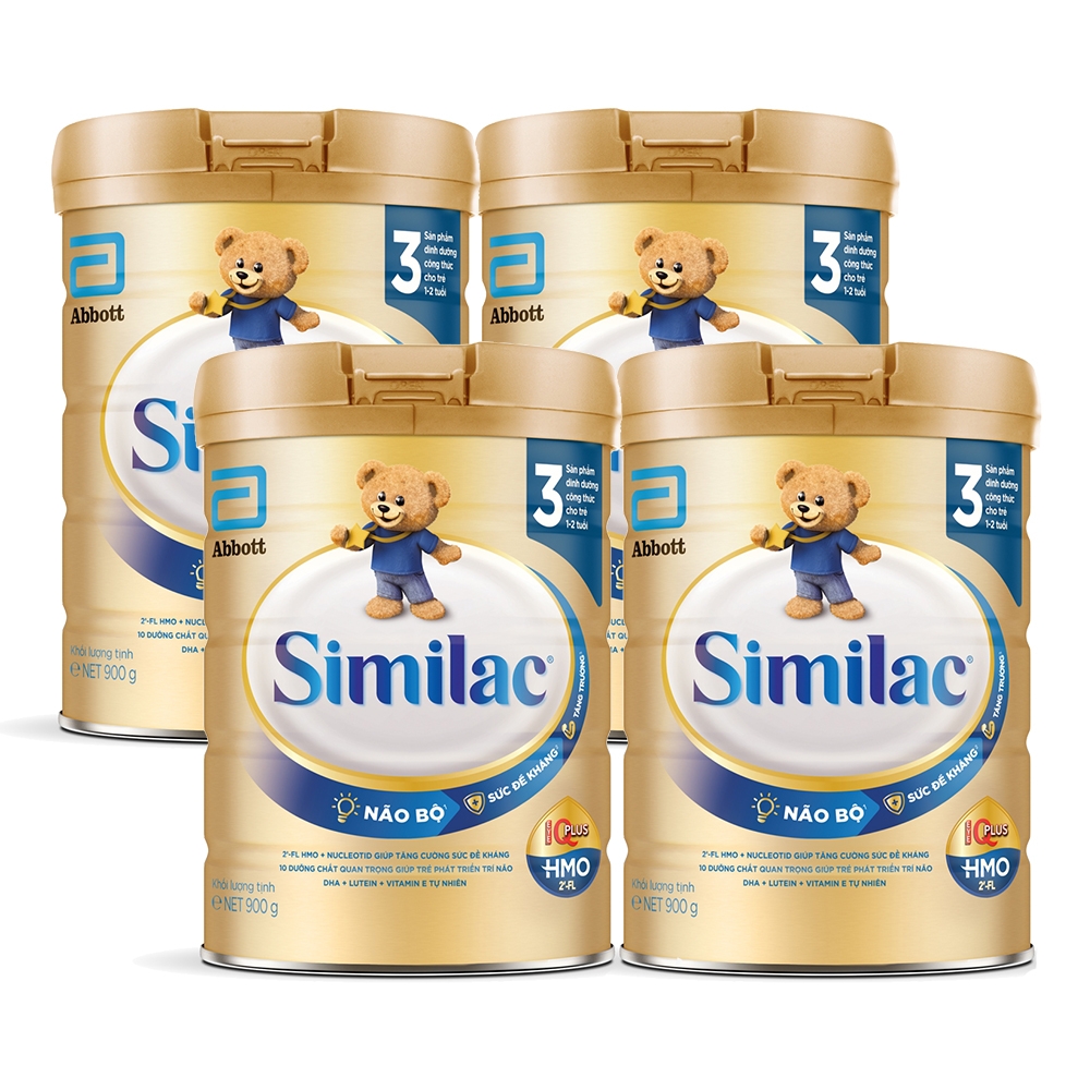 [HCM]Sữa Similac IQ Plus HMO số 3 - 900g cho bé từ 1-2 tuổi