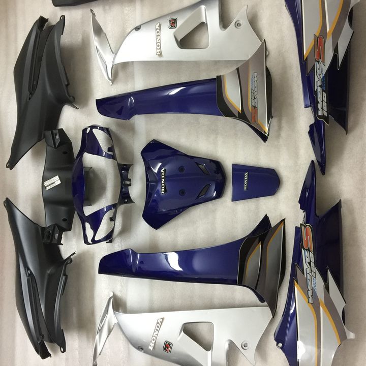 [TẶNG TEM]  Dàn áo xe Wave RS - Wave Alpha đời mới - Wave S100, nhựa nguyên sinh ABS màu Dương tím - có TẶNG BỘ TEM 3 lớp xịn., phụ tùng xe máy giá rẻ