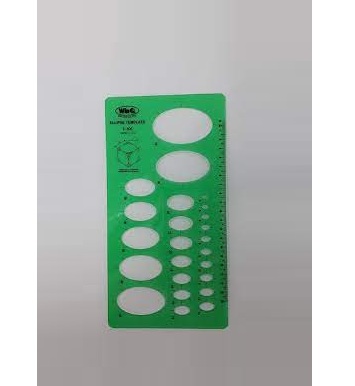 Thước Lỗ Tròn WinQ C-2004 / Thước Elip WinQ E-606