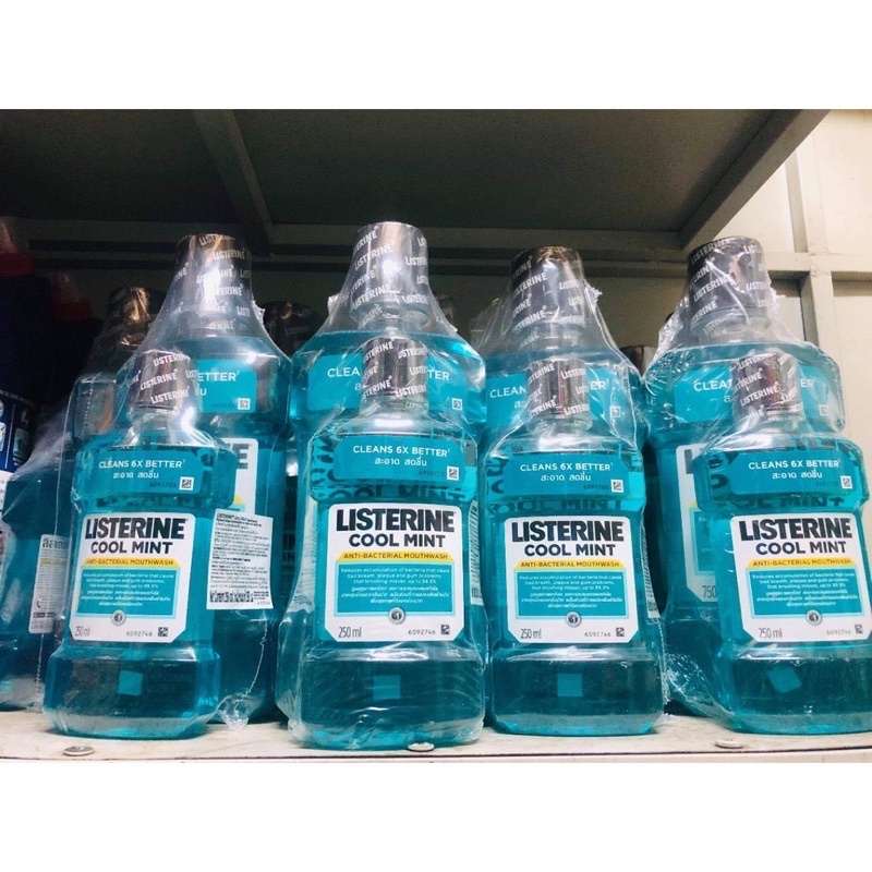 Nước xúc miệng Listerine 250 ml ,750 ml
