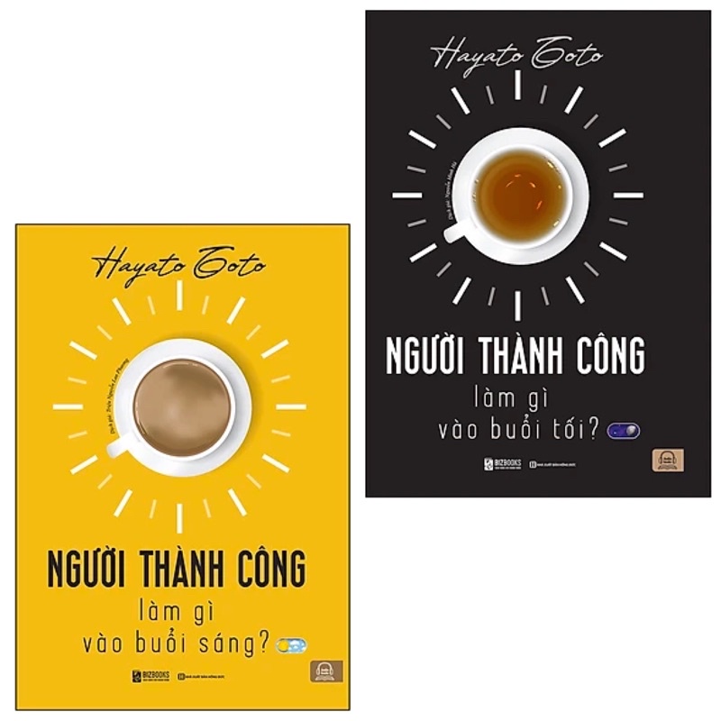 Combo 2 cuốn người thành công làm gì vào buổi sáng + buổi tối
