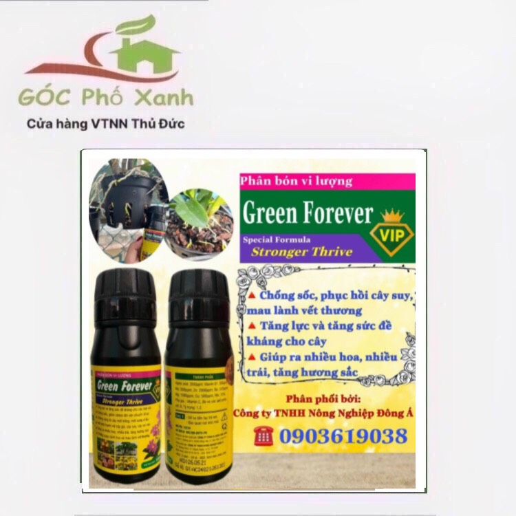 Phân bón vi lượng Green Forever 100ml
