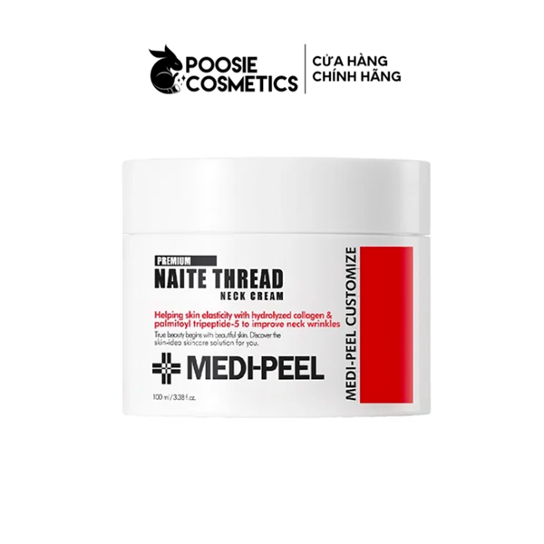 Kem dưỡng chống lão hóa chuyên sâu cho vùng da cổ medi-peel naite thread neck cream 100ml