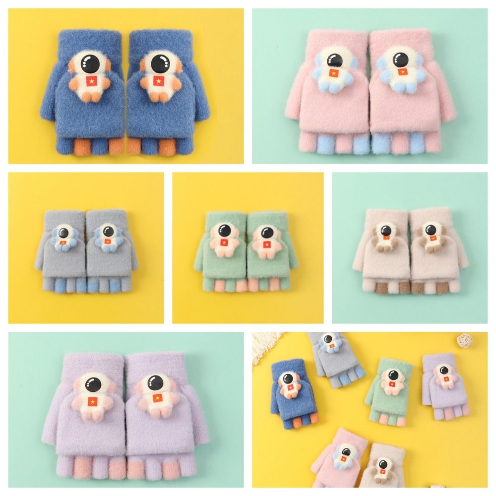 %E3%80%90Miga%20Plaza%E3%80%91%20Half%20Finger%20Flip%20Gloves%20Kids%20Fingerless%20Gloves%20Winter%20Warm%20Mittens%20Astronaut%20Pattern%20Kids%20Plush%20Gloves%20Thicken%20Cartoon%20Design%20Knitted%20Half%20Finger%20Gloves%20Girls%20-%20Image%205