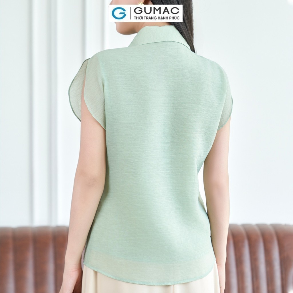 [SALE MẠNH |Voucher 8-12%] Áo kiểu rã tầng thời trang GUMAC AE04037