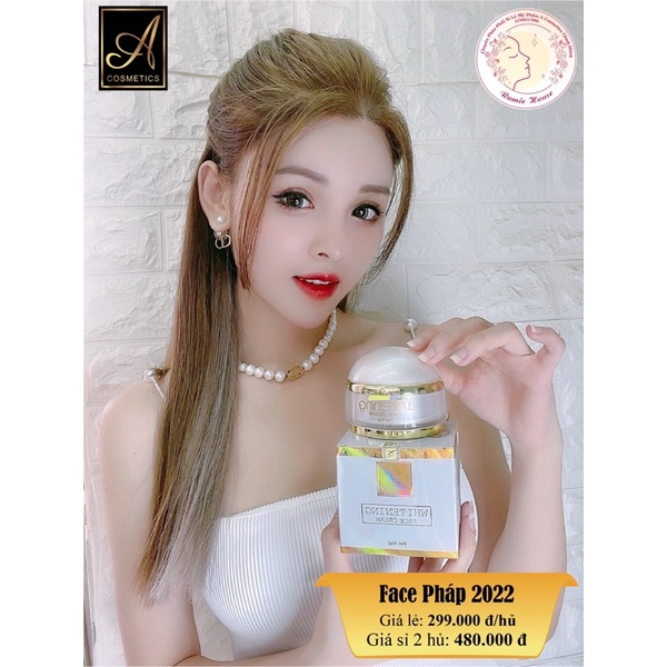 Kem face pháp Mềm acosmetics, dưỡng trắng da mặt