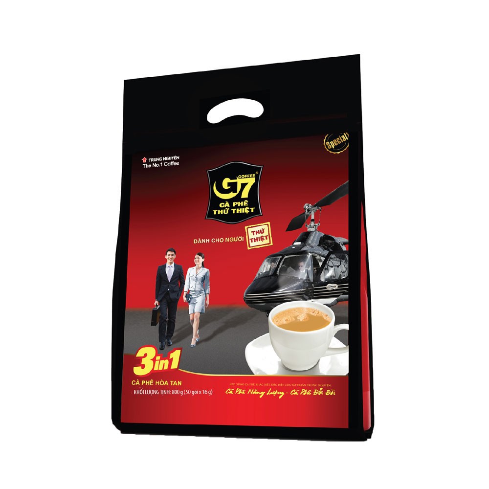 1 THÙNG G7B50 _ Cà phê Trung Nguyên G7 3in1 (50gói/bịch*10 gói)