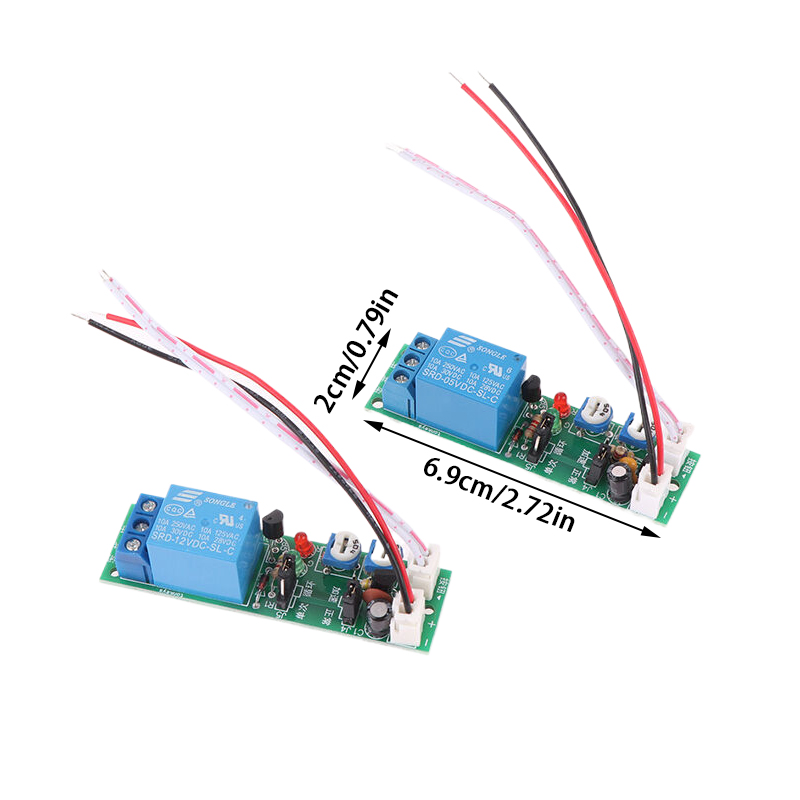 Adjustable Cycle Delay Relay On/Off Switch Relay Shield DC 5V 12V 24V ...