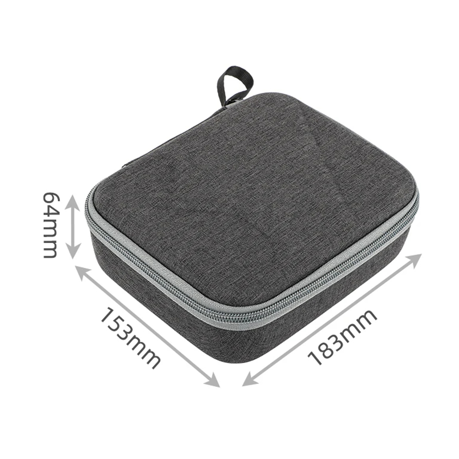Camera Bag with 1/4 Threaded Handle Compartment Camera Storage Bag Waterproof Protective Camera Case for Dji Osmo Pocket 3 Portable Storage Bag with Soft Inner Hardness Cover and Mesh Pocket Ideal