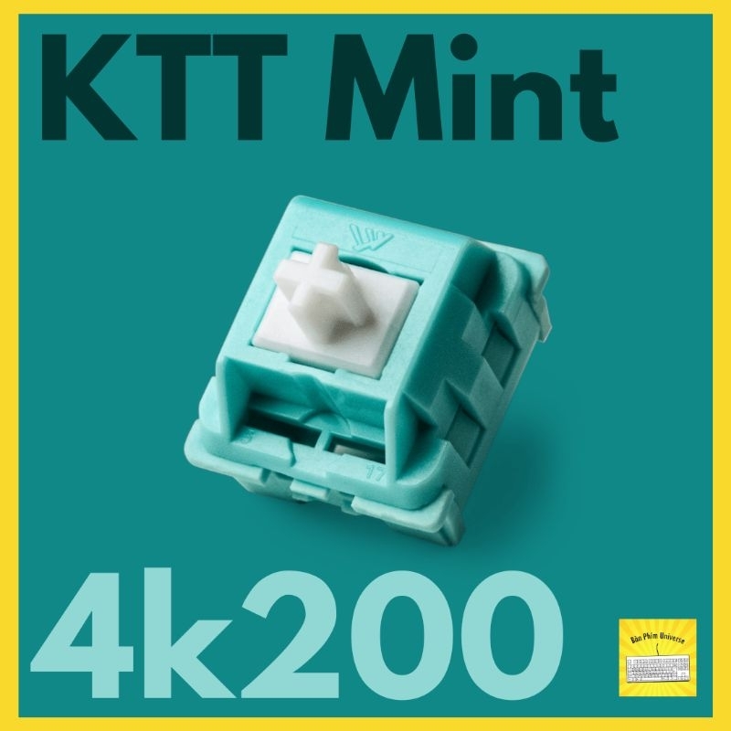 KTT MINT linear switch Công tắc bàn phím cơ KTT switch