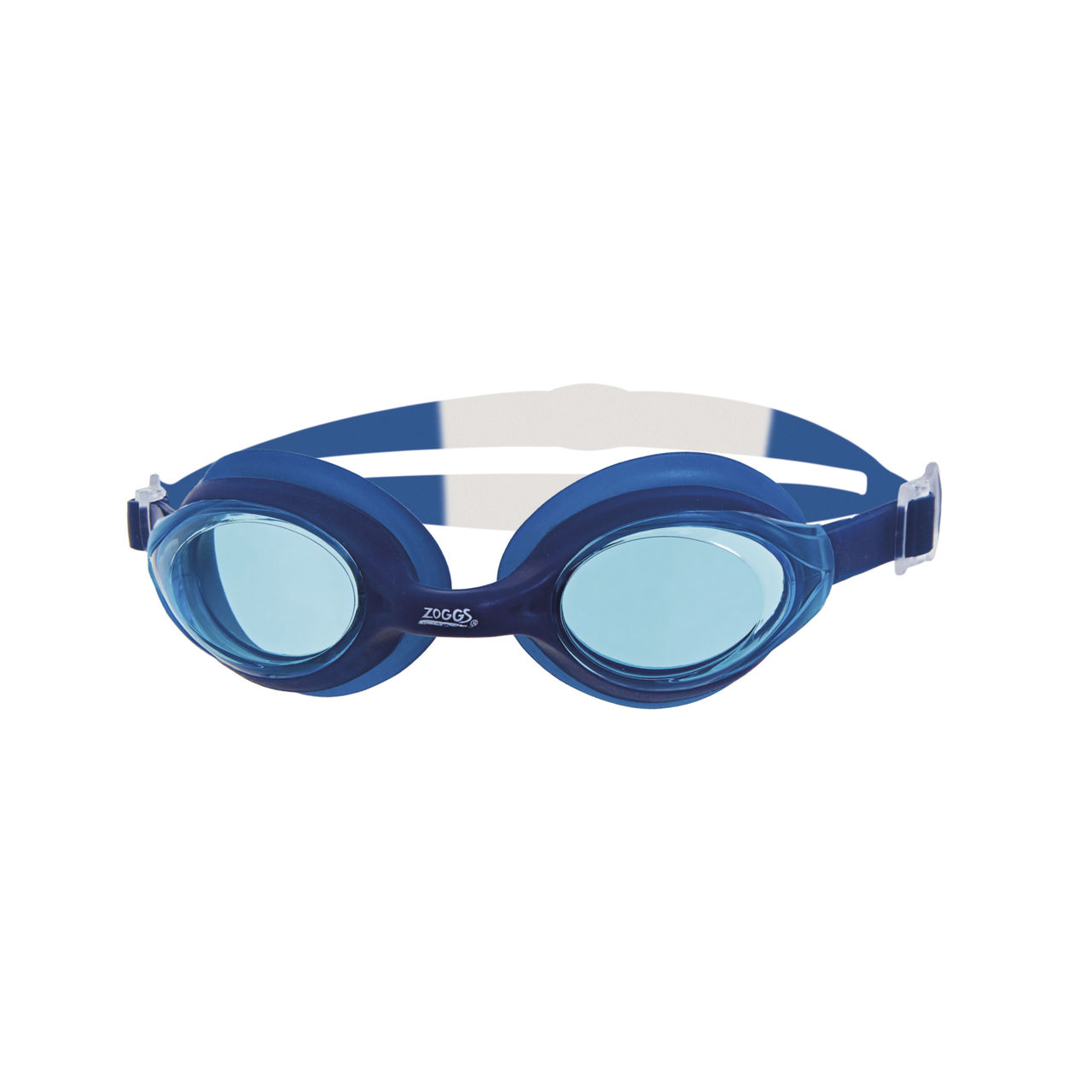 Tri Vision Swimming Silicone Mask Swim Goggles In Blue Zoggs 