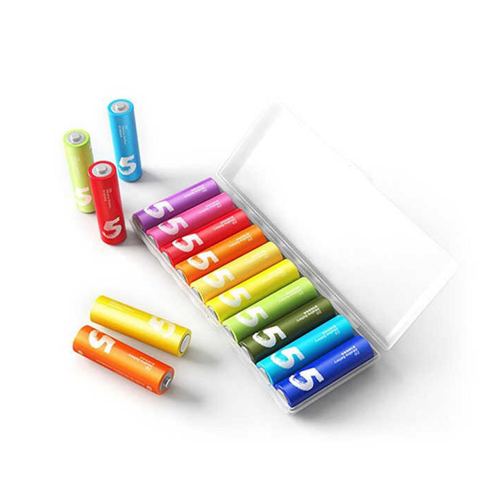 Pin Xiaomi Rainbow 5 (AA) và 7 (AAA) vỉ 10 viên