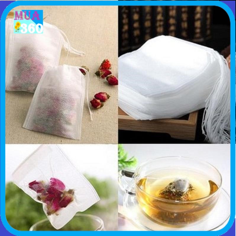 Combo 100 túi lọc đựng trà mua360