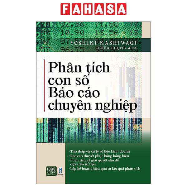 Fahasa - phân tích con số báo cáo chuyên nghiệp