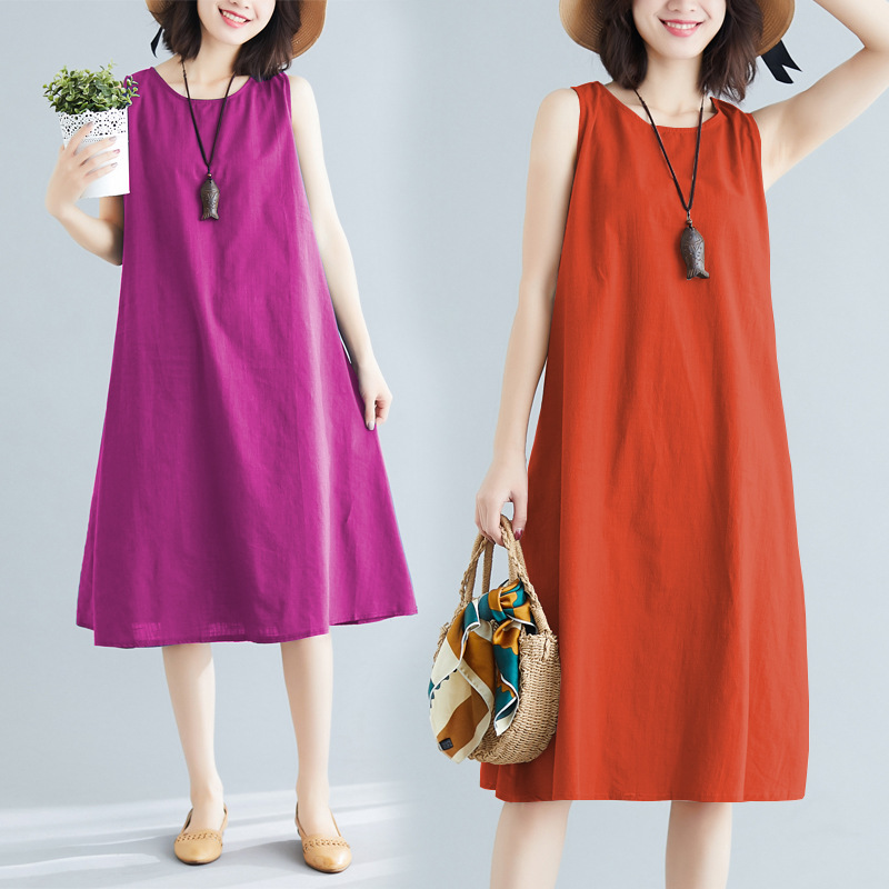 Women's Spring and Summer Loose Long Dress
