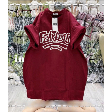 Áo phông FEAR chất cotton su form rộng
