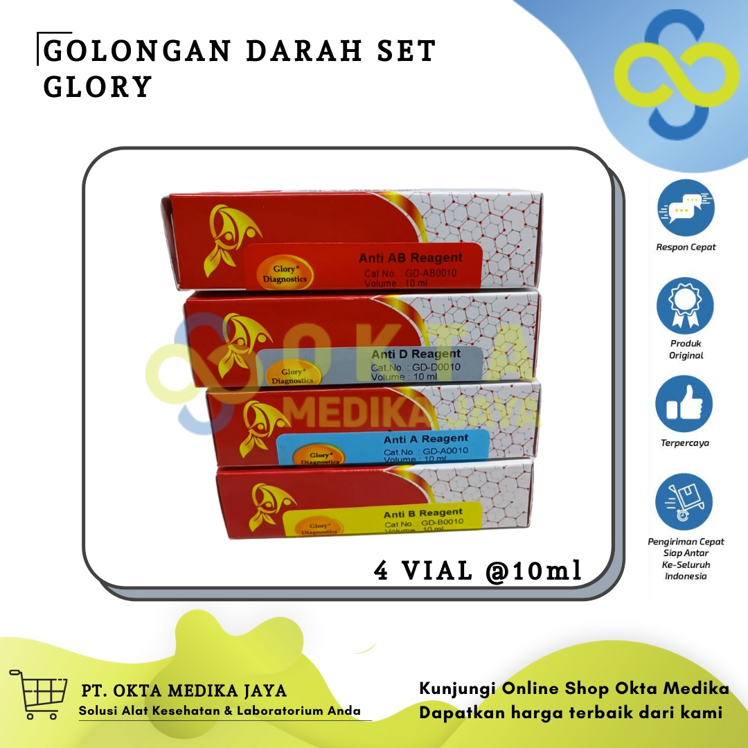 Glory, Reagen Golongan Darah ( 1 Set) | Lazada Indonesia