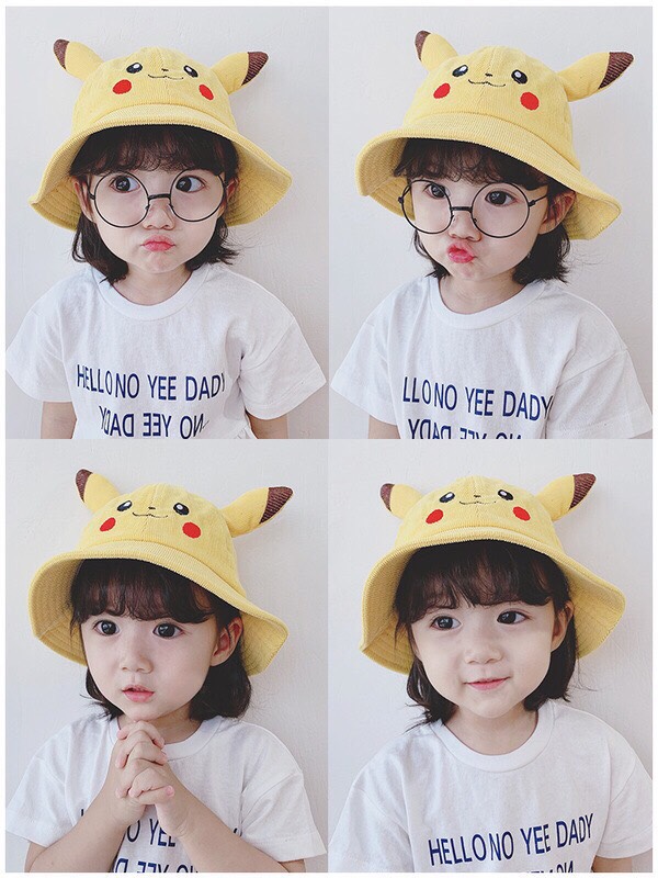 Mũ tai bèo Pikachu cho bé