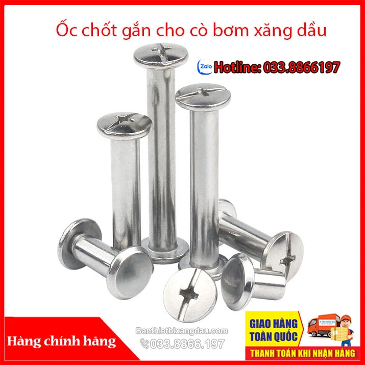 Ốc chốt cò bơm xăng dầu..