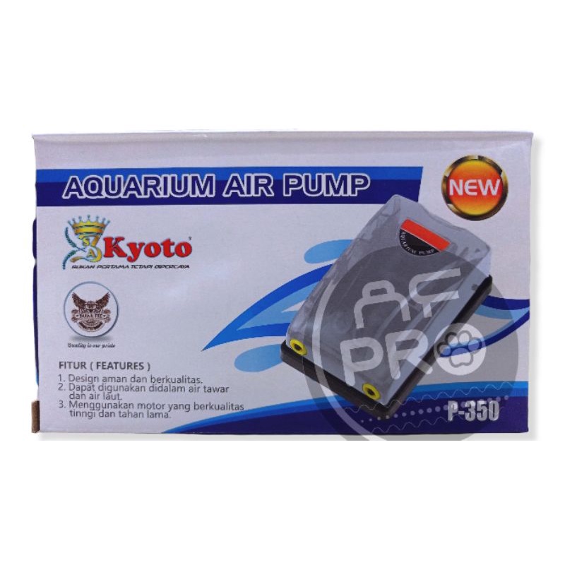 AIR PUMP AERATOR AQUARIUM KYOTO P 350