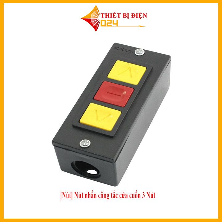 Nút nhấn công tắc cửa cuốn 3 Nút