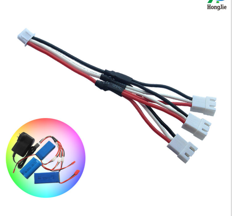 [HCM]Dây sạc đa năng 3 cổng 7.4v dây nối 2s