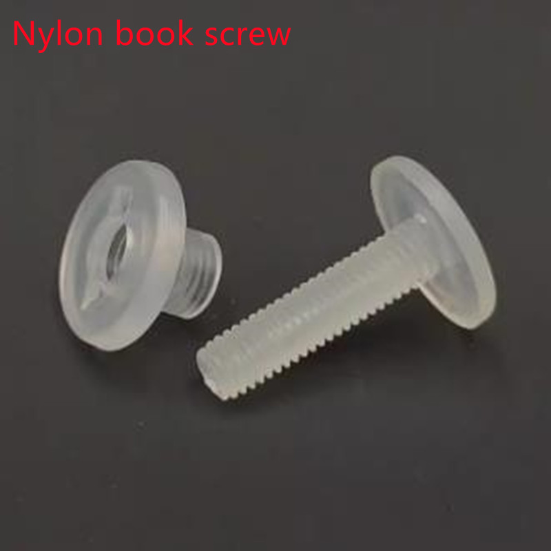 20%20Sets%20M5*8/10/12/15%20Large%20Flat%20Nylon%20Plastic%20Chicago%20Screws%20Nails%20Studs%20Snap%20Rivets%20For%20Photo%20Album%20Butt%20Account%20Book%20Screw%20-%20Image%204
