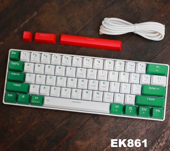 Bàn phím cơ DareU EK861 Bluetooth ( D-KAILH switch Blue/ Brown/ Red )