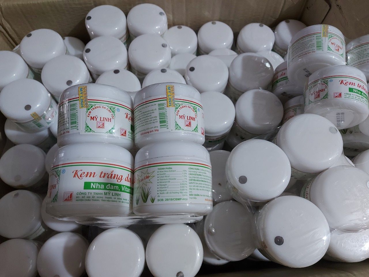 kem kích trắng cấp tốc mỹ linh