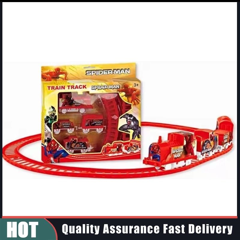 Spiderman best sale train toy